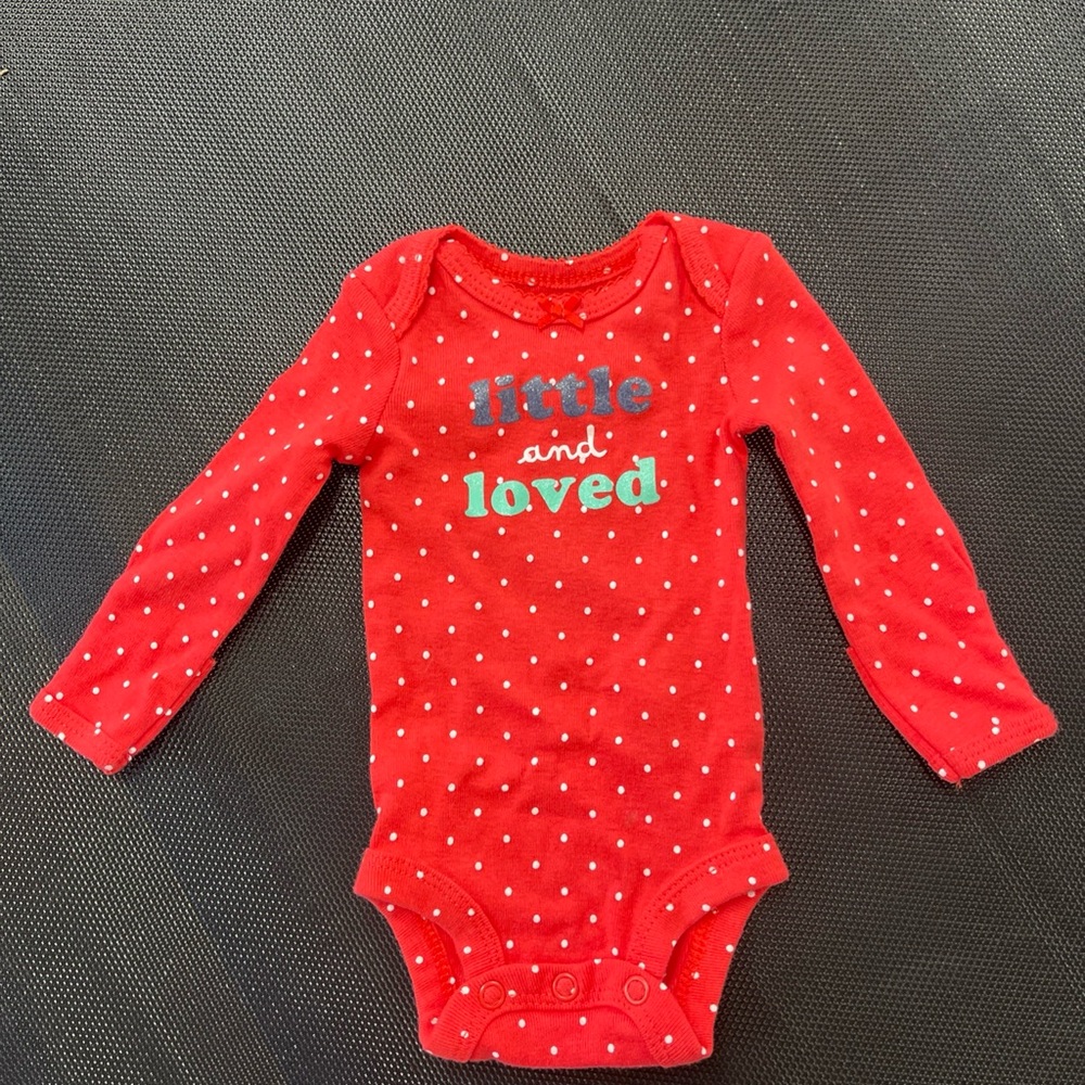 Carter's Red Polka Dot Bodysuit